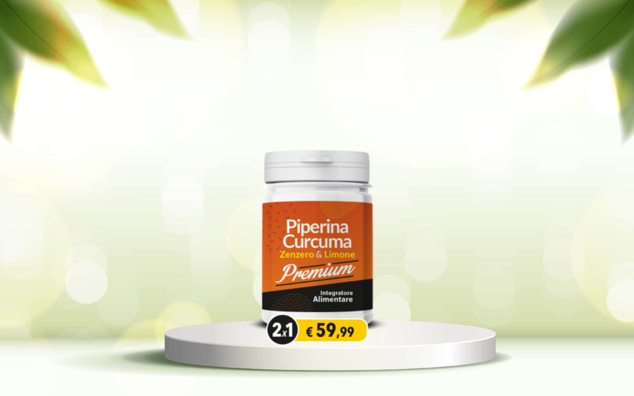 Scopri il detox naturale: piperina e curcuma premium per il tuo benessere intestinale