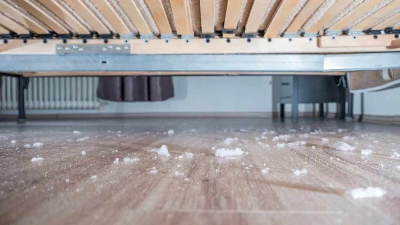 Perché si forma tanta polvere sotto il letto? Ecco la risposta del biologo