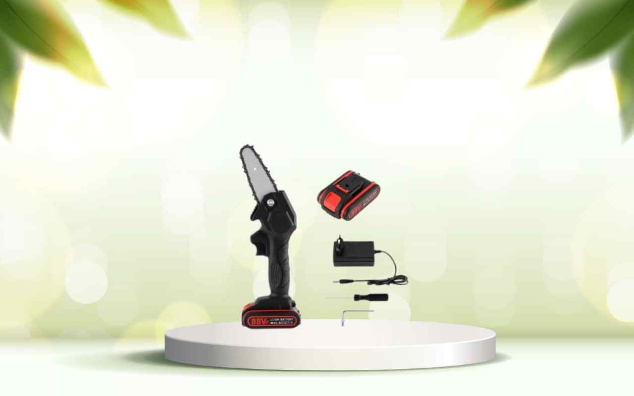 Scopri come potare senza fatica con la mini motosega a batteria professionale