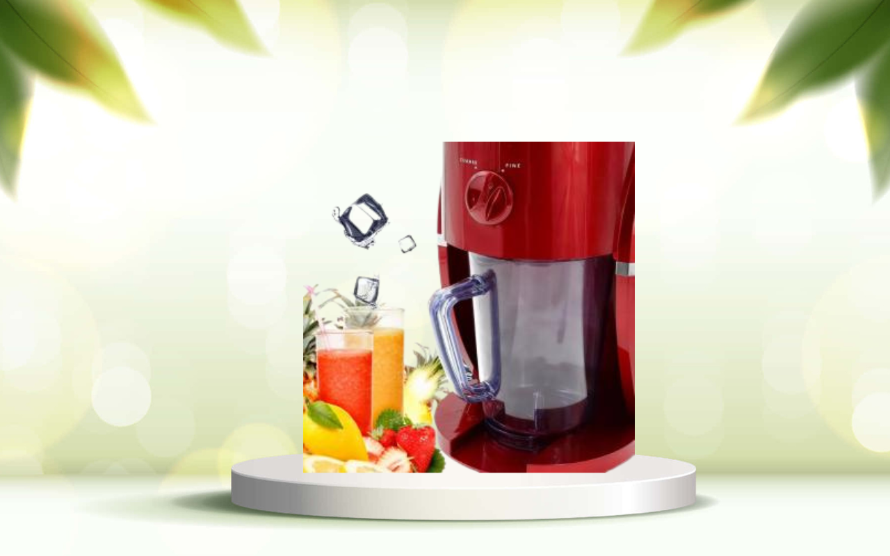 Tritaghiaccio elettrico in acciaio inox: rivoluziona i tuoi drink fatti in casa