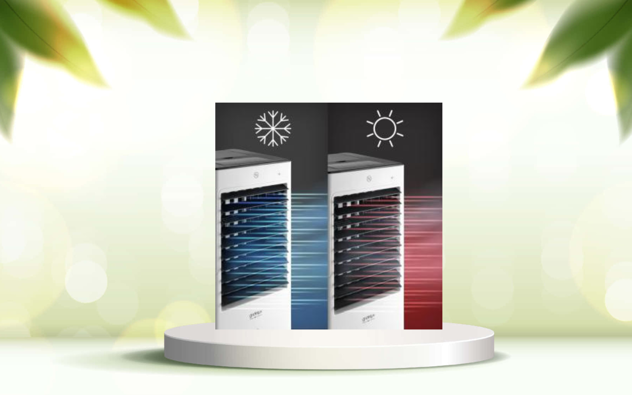 Eko-Air 3-in-1: raffrescatore, scaldino e umidificatore per comfort tutto l’anno